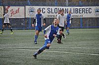 U14 L FC Slovan Liberec - Fotbalov klub Slavoj Vyehrad 7:2 |  autor: Petr Olyar